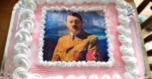 Bolo aniversário - Adolf Hitler