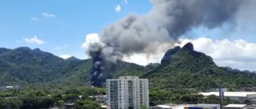 Incêndio Estúdios Globo