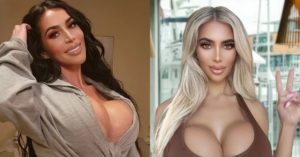 Christina Ashten Gourkani - Sósia Kim Kardashian